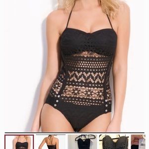 One piece bathing suit